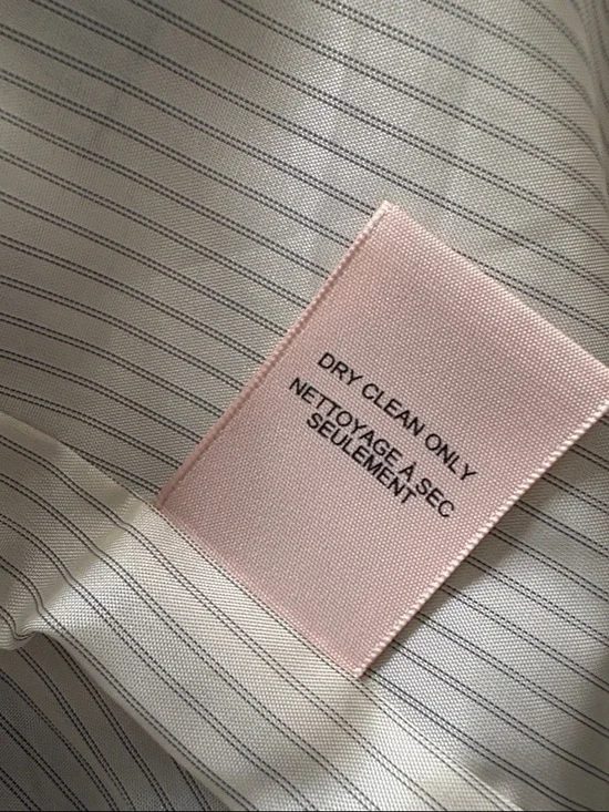 Philosophy Black Single-Button Blazer with Striped Lining - Picture 5 of 6